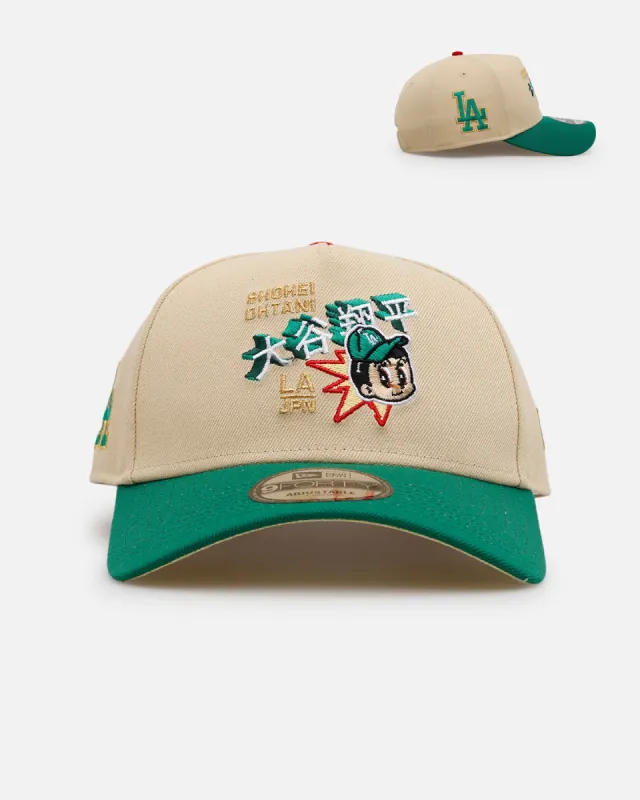 New Era Los Angeles Dodgers 'Shohei' 9FORTY A-Frame Snapback Vegas Gold sold by Culture Kings