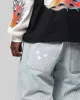 Loiter Collateral Baggy Jeans Blue Pin Stripe sold by Culture Kings