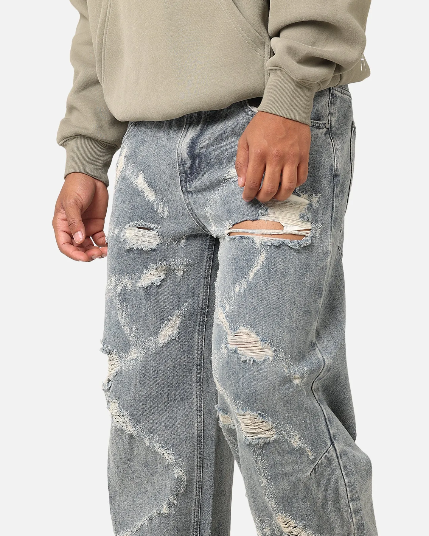 Saint Morta Amplus Web Jeans Vintage Blue sold by Culture Kings product image thumbnail 4