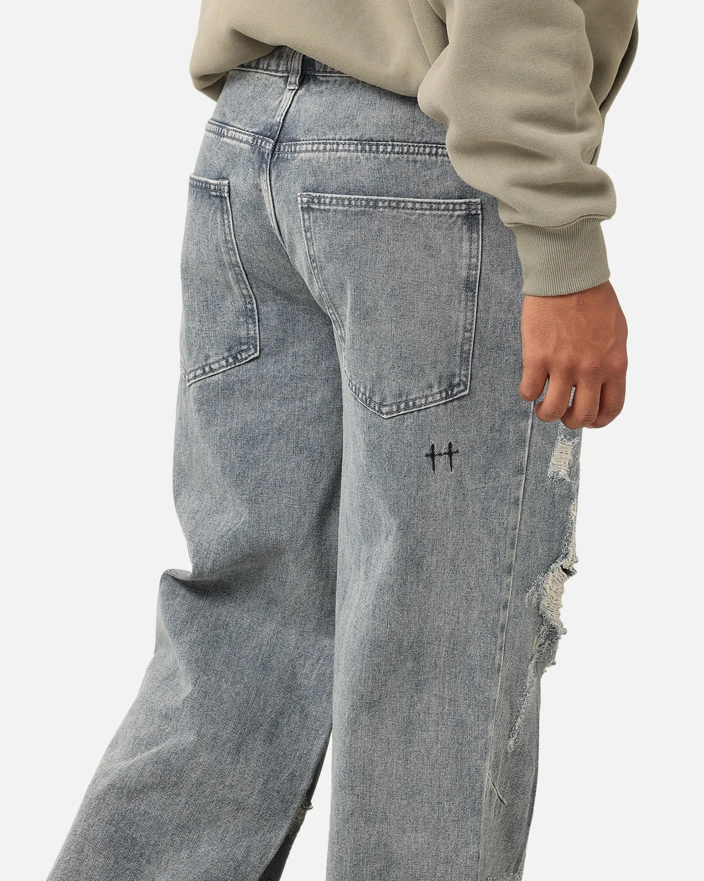 Saint Morta Amplus Web Jeans Vintage Blue sold by Culture Kings product image thumbnail 3