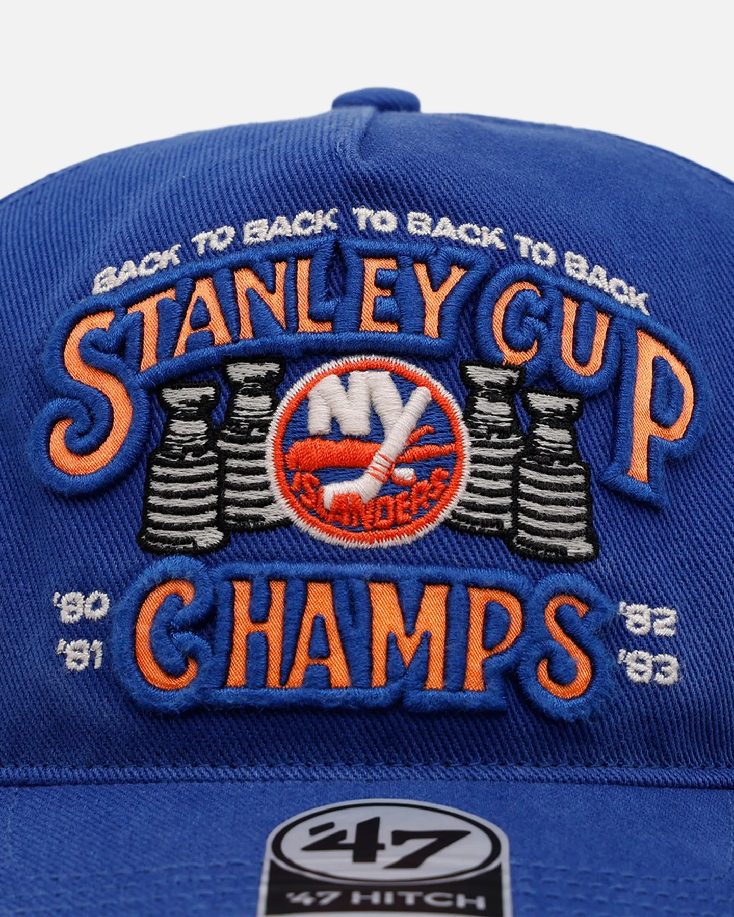 47 Brand New York Islanders 'NHL Trophy Case' Premium Hitch Snapback Blue sold by Culture Kings product image thumbnail 5