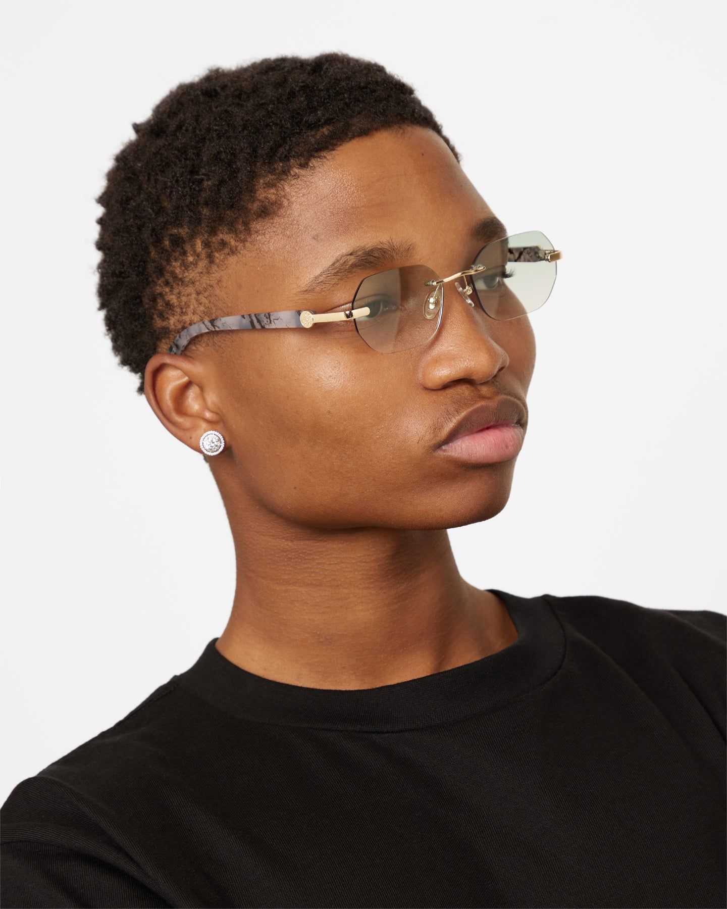 Belvoir & Co Willow Sunglasses Green/Marble sold by Culture Kings product image thumbnail 3