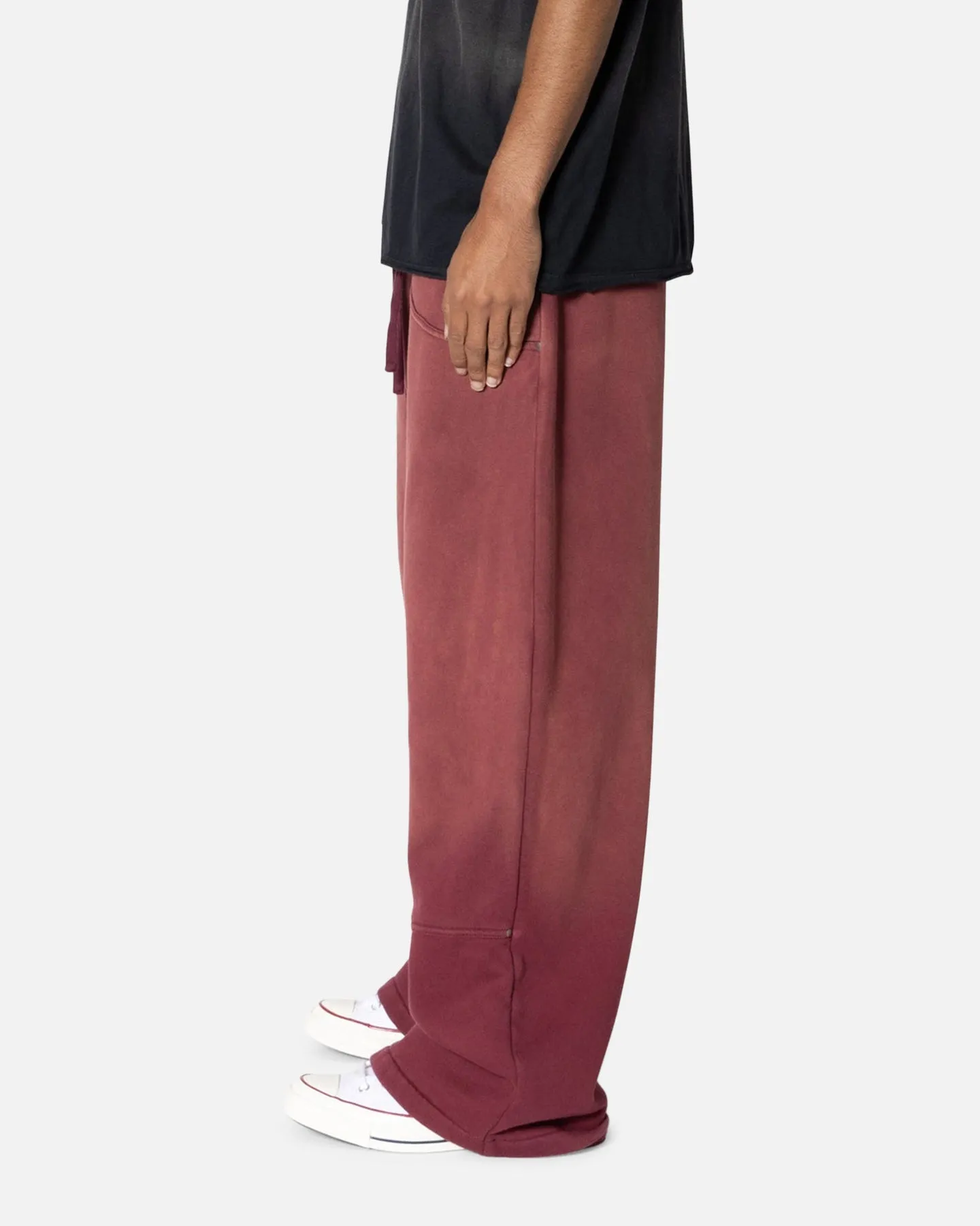 MNML West Double Knee Sweatpants Red sold by Culture Kings product image thumbnail 3