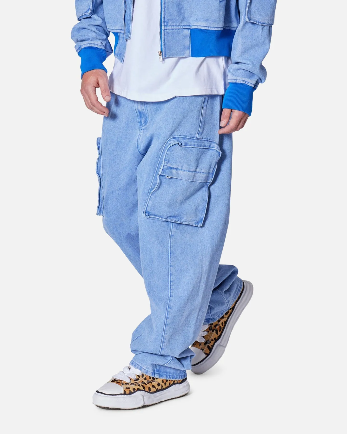 MNML Ultra Baggy Feeling Blue Denim Pants Blue sold by Culture Kings product image thumbnail 5