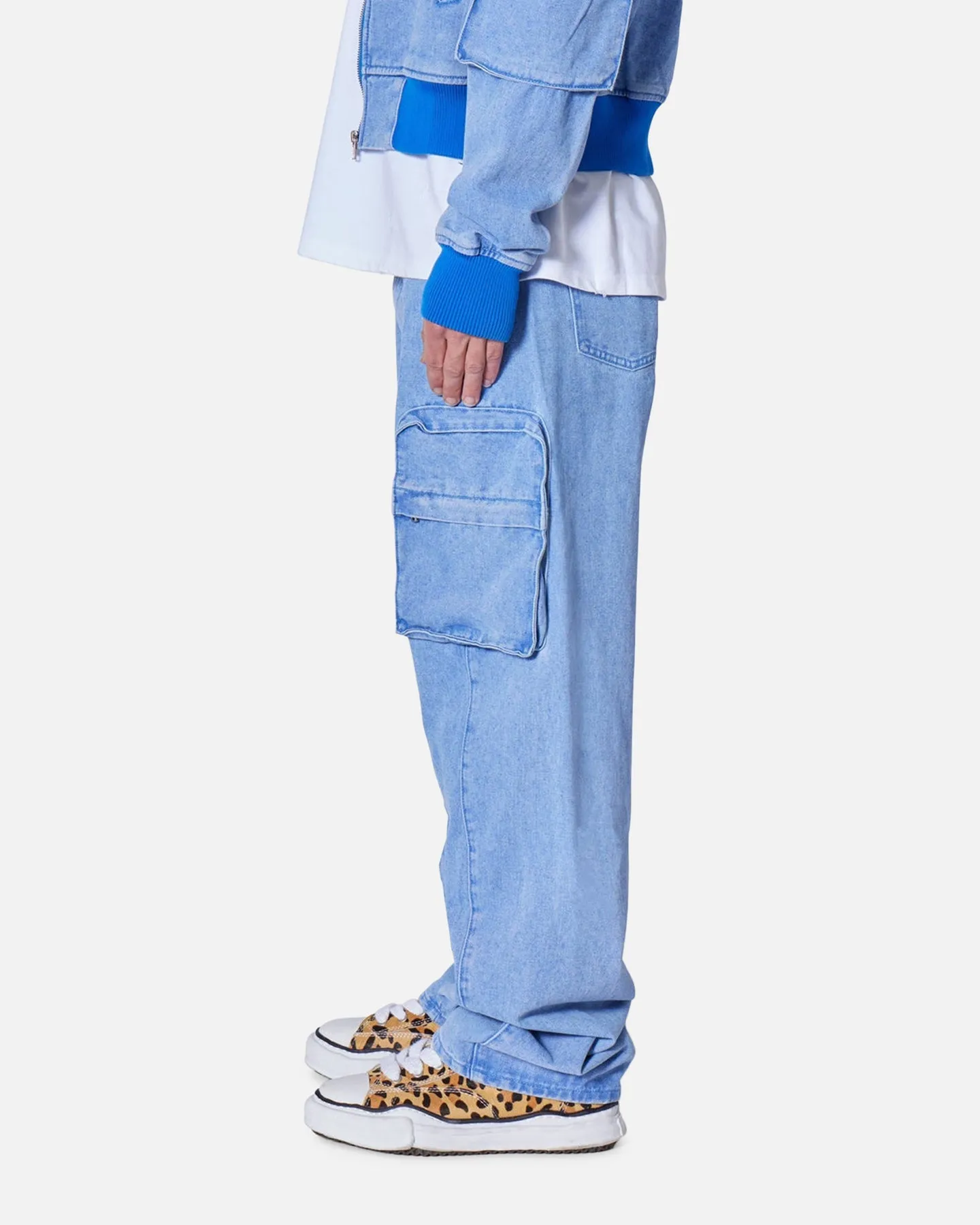 MNML Ultra Baggy Feeling Blue Denim Pants Blue sold by Culture Kings product image thumbnail 3