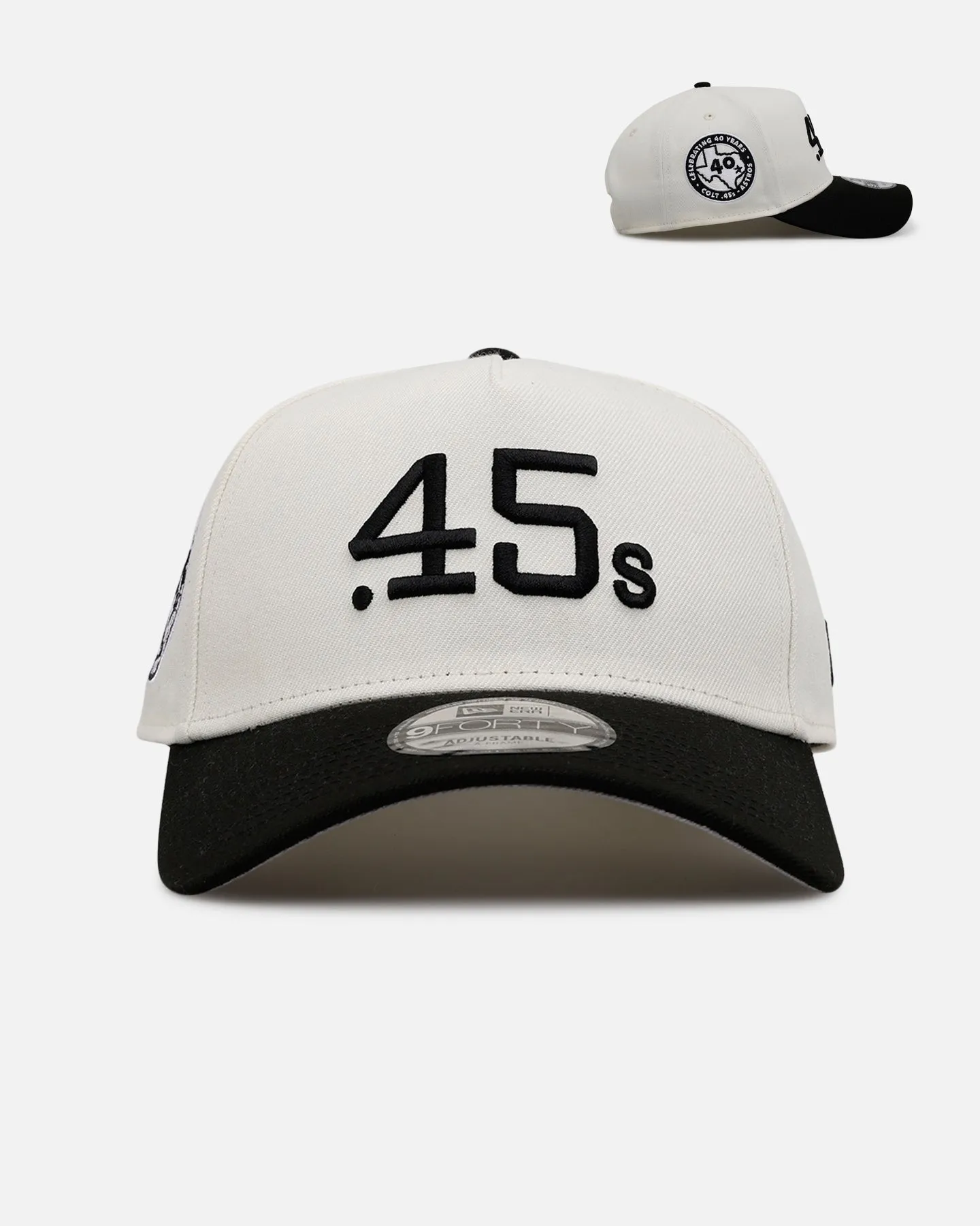 New Era Houston Astros 'Chrome Black' 9FORTY A-Frame Snapback Chrome/Black sold by Culture Kings