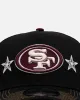 New Era San Francisco 49ers 'Ivory Stars Outlaws' 9FORTY A-Frame Snapback Black/Maroon sold by Culture Kings