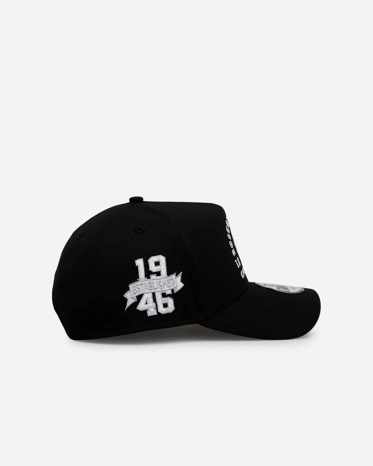 New Era Boston Celtics 'Gothic Arch 2.0' 9FORTY A-Frame Snapback Black/White sold by Culture Kings product image thumbnail 3