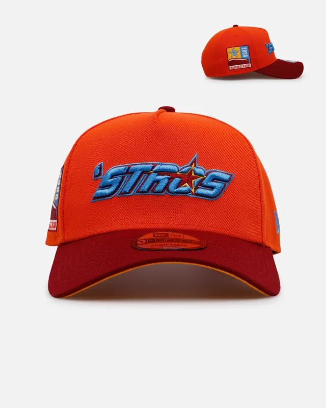 New Era Houston Astros 'Horizon' 9FORTY A-Frame Snapback Orange sold by Culture Kings