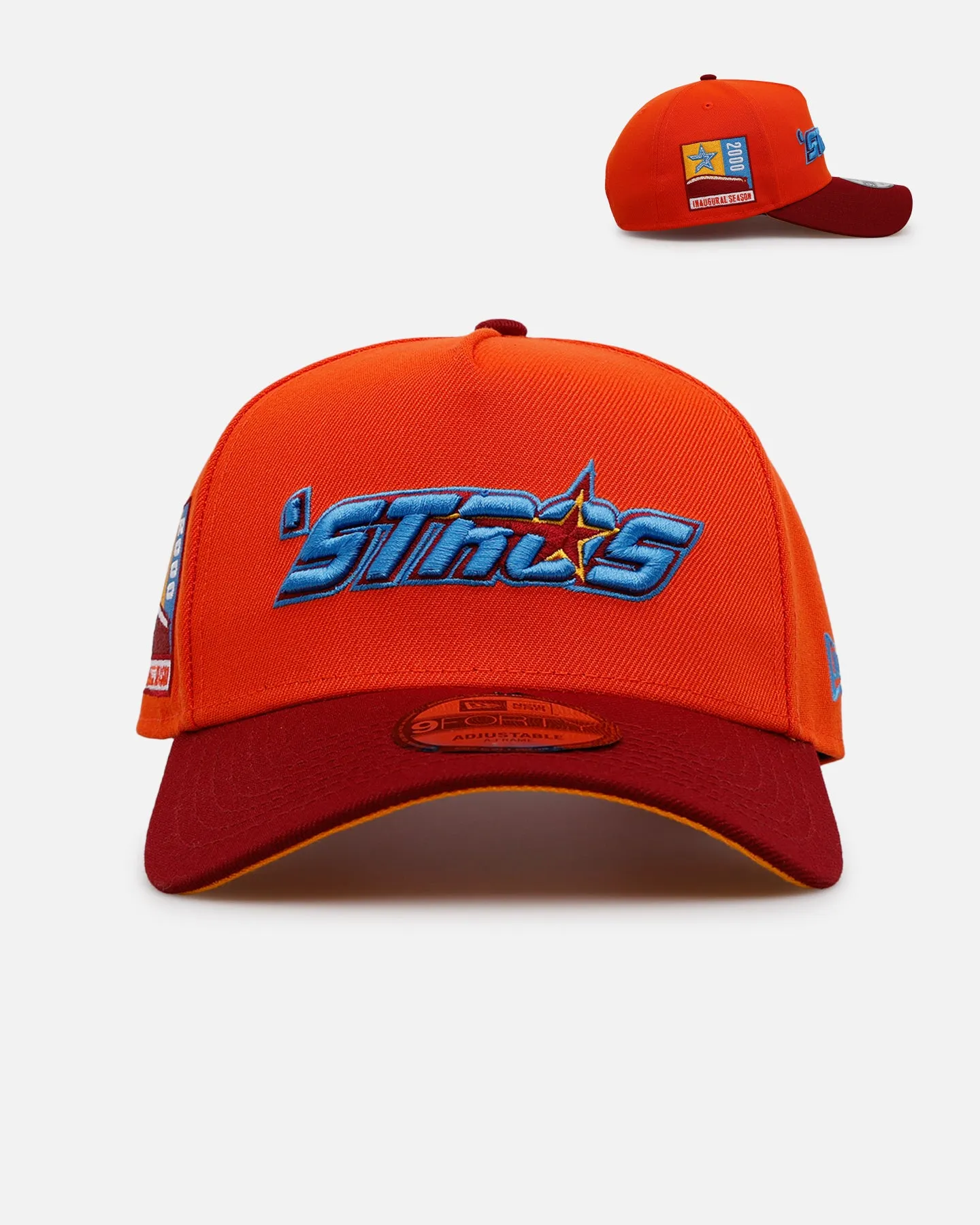 New Era Houston Astros 'Horizon' 9FORTY A-Frame Snapback Orange sold by Culture Kings