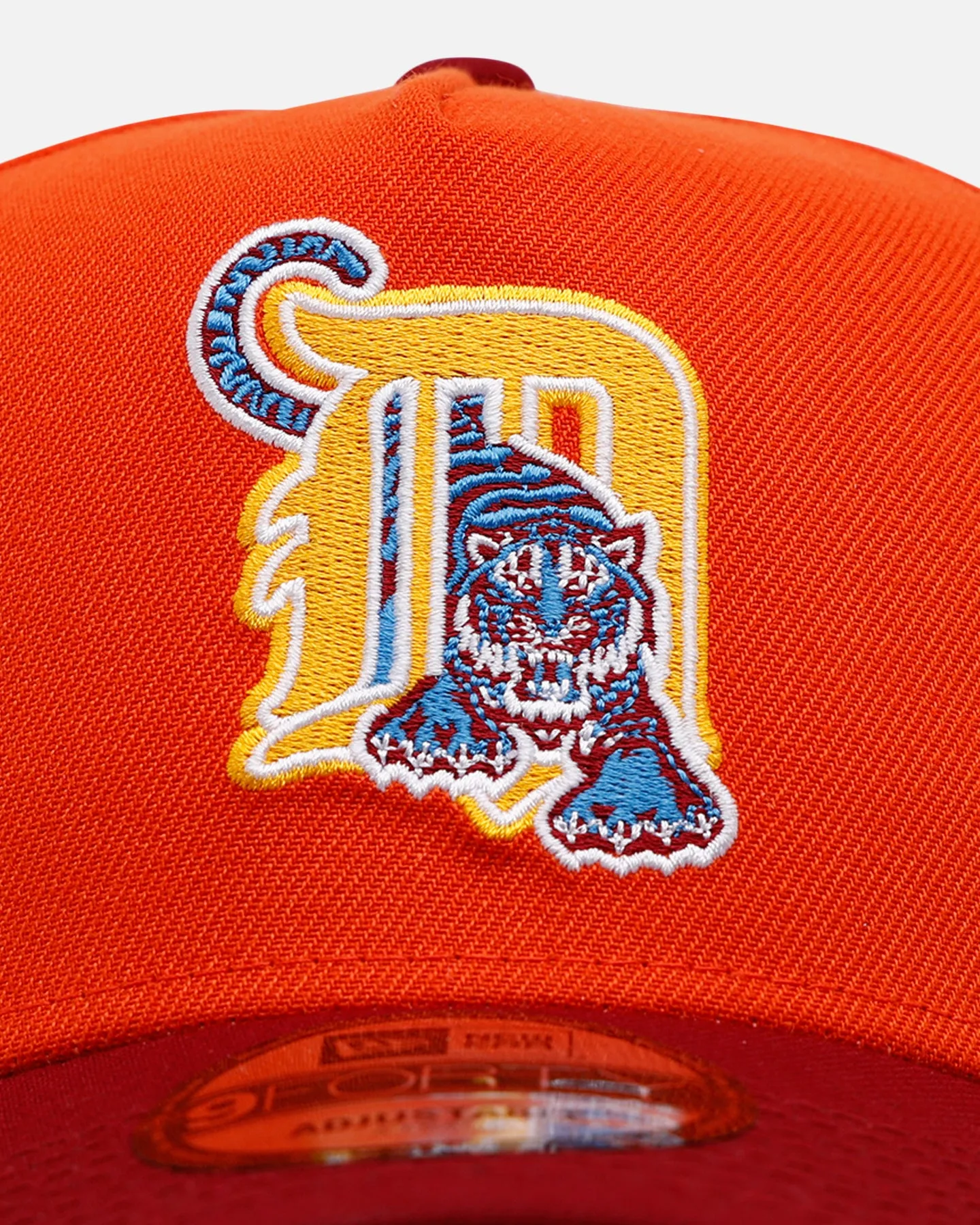 New Era Detroit Tigers 'Horizon' 9FORTY A-Frame Snapback Orange sold by Culture Kings product image thumbnail 5