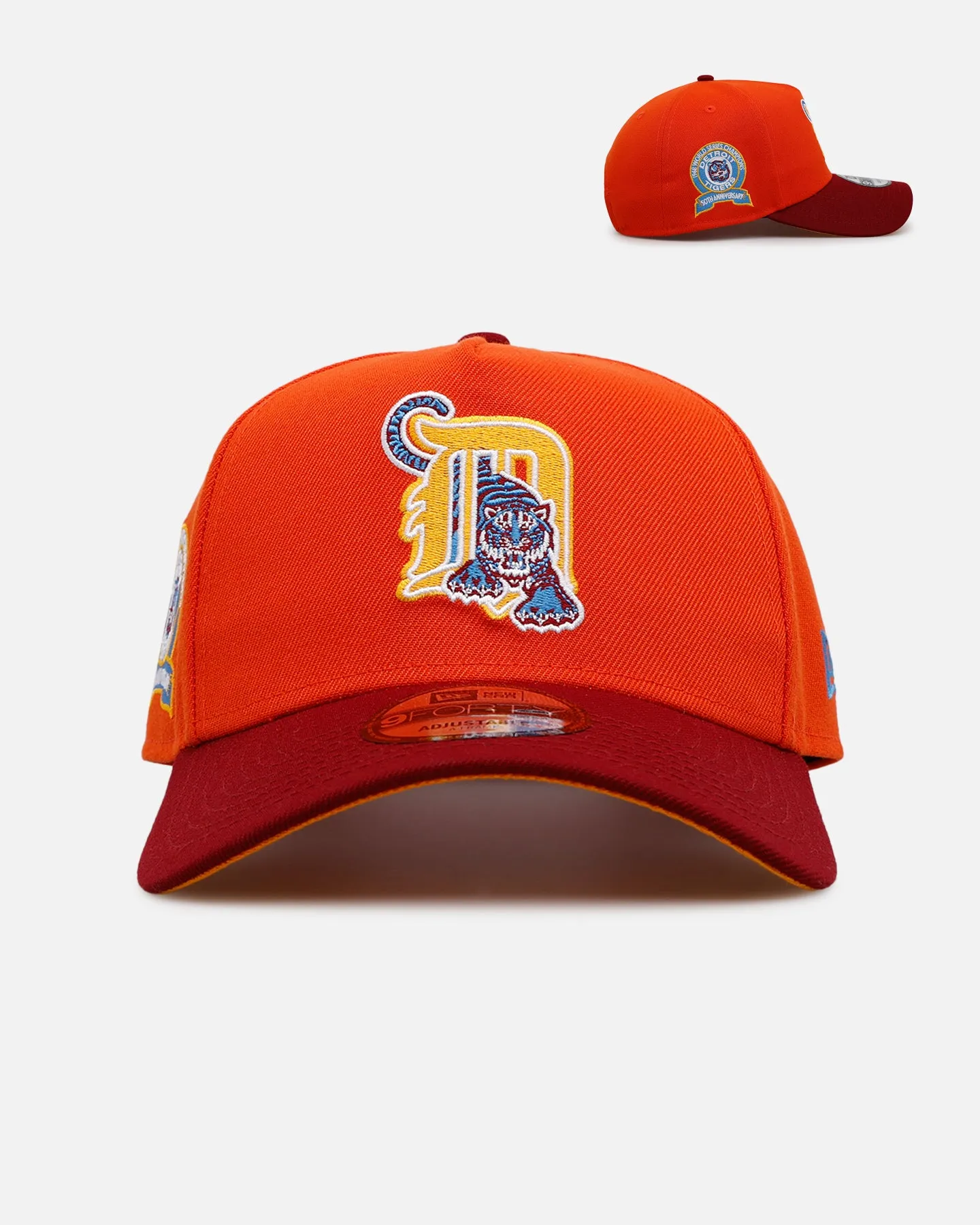 New Era Detroit Tigers 'Horizon' 9FORTY A-Frame Snapback Orange sold by Culture Kings