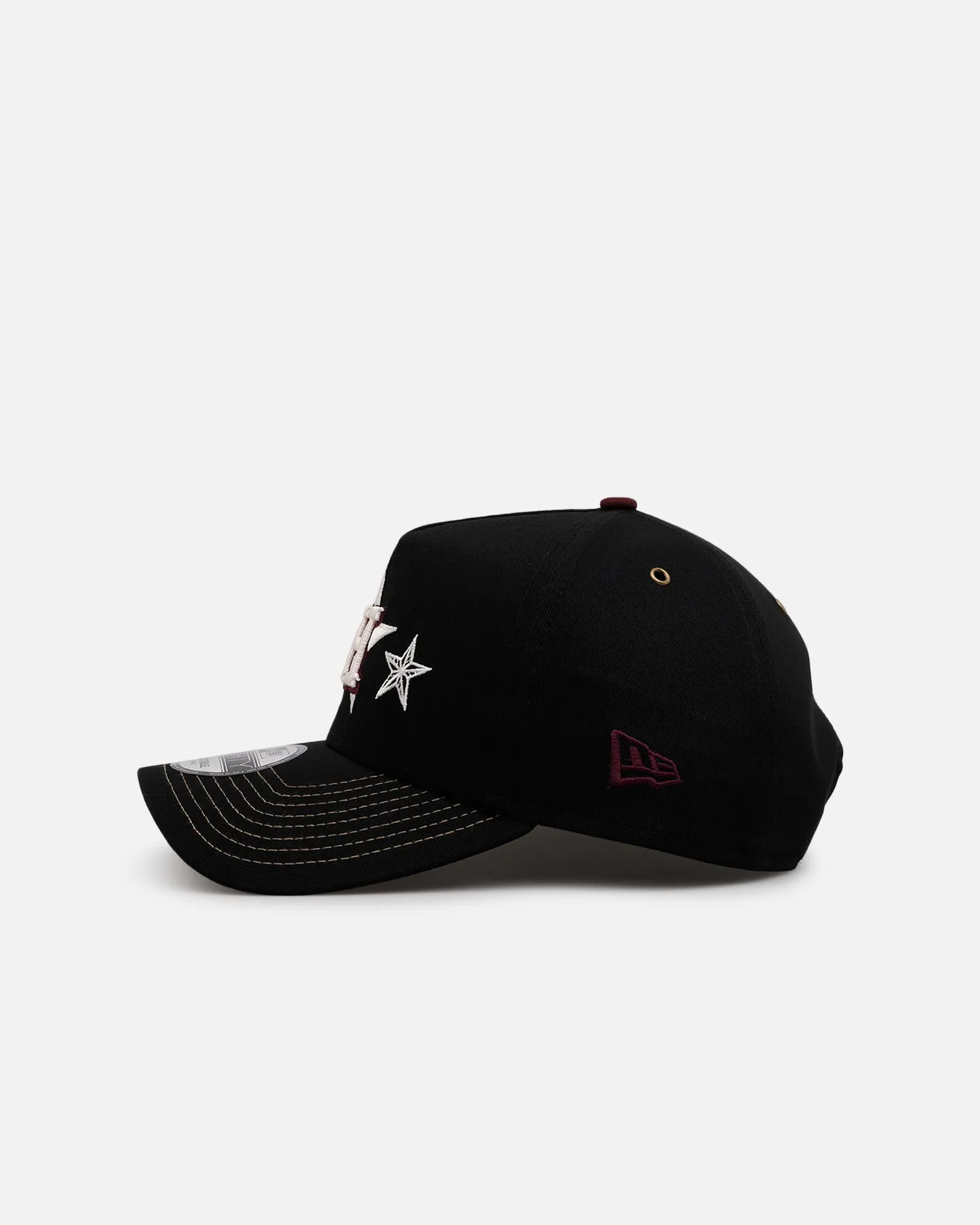 New Era Houston Astros 'Ivory Stars Outlaws' 9FORTY A-Frame Snapback Black/Maroon sold by Culture Kings product image thumbnail 4