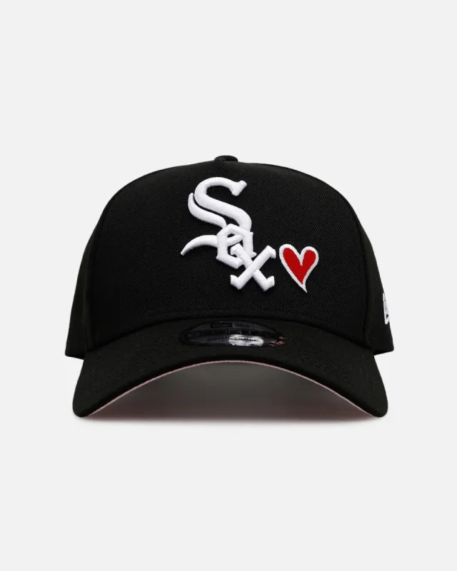 New Era Chicago White Sox 'Team Color Hearts' 9FORTY A-Frame Snapback Black sold by Culture Kings