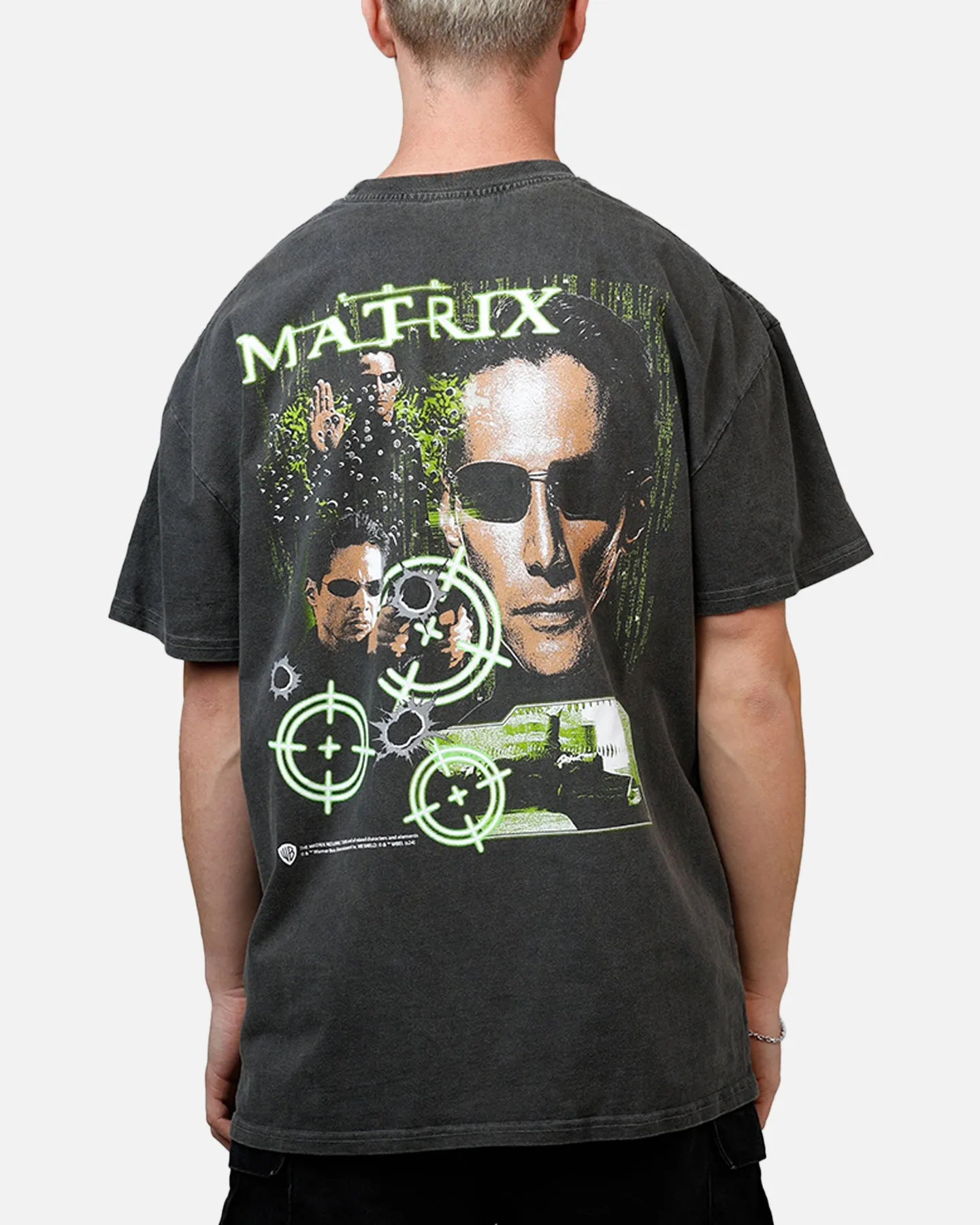 American Thrift X The Matrix Neo Bullets Heavyweight T-Shirt Black sold by Culture Kings