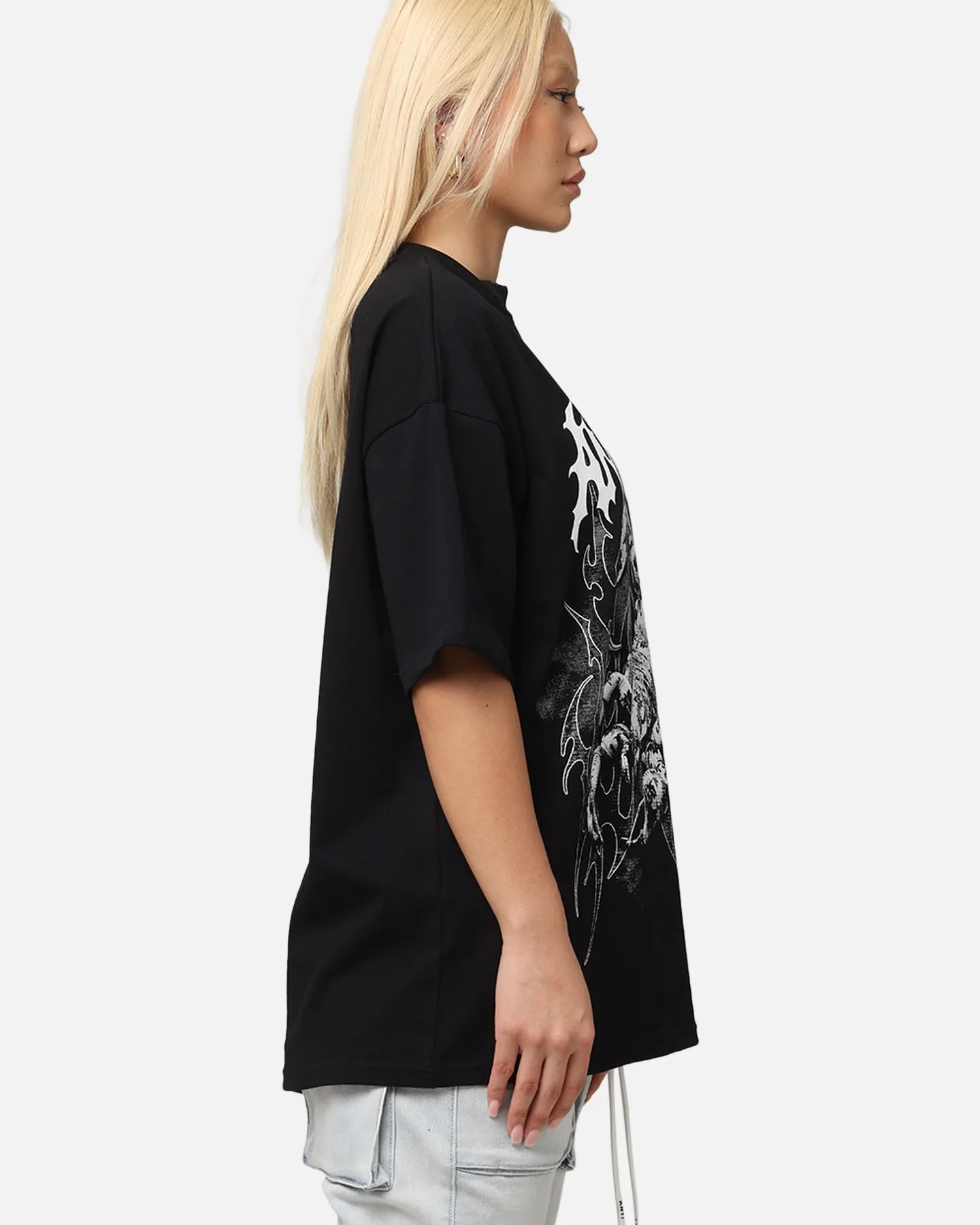 The Anti Order Invasion Mock Neck T-Shirt Black sold by Culture Kings product image thumbnail 5