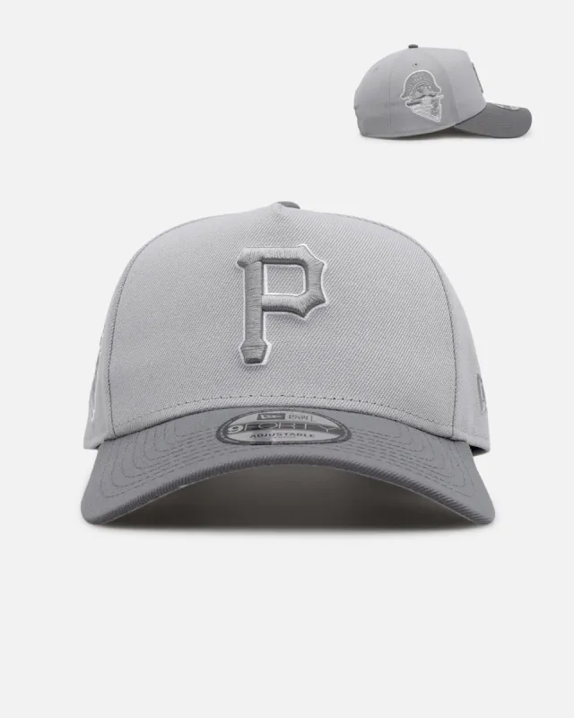 New Era Pittsburgh Pirates 'Smoke' 9FORTY A-Frame Snapback Smoke sold by Culture Kings