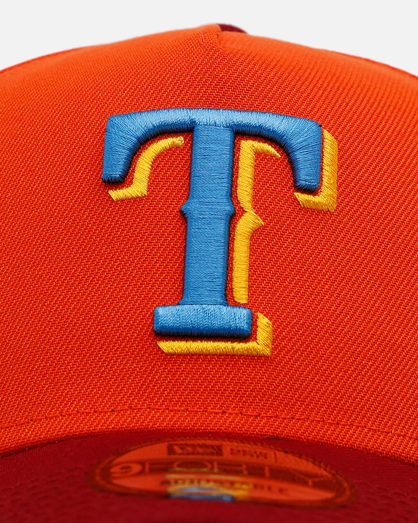 New Era Texas Rangers 'Horizon' 9FORTY A-Frame Snapback Orange sold by Culture Kings product image thumbnail 5