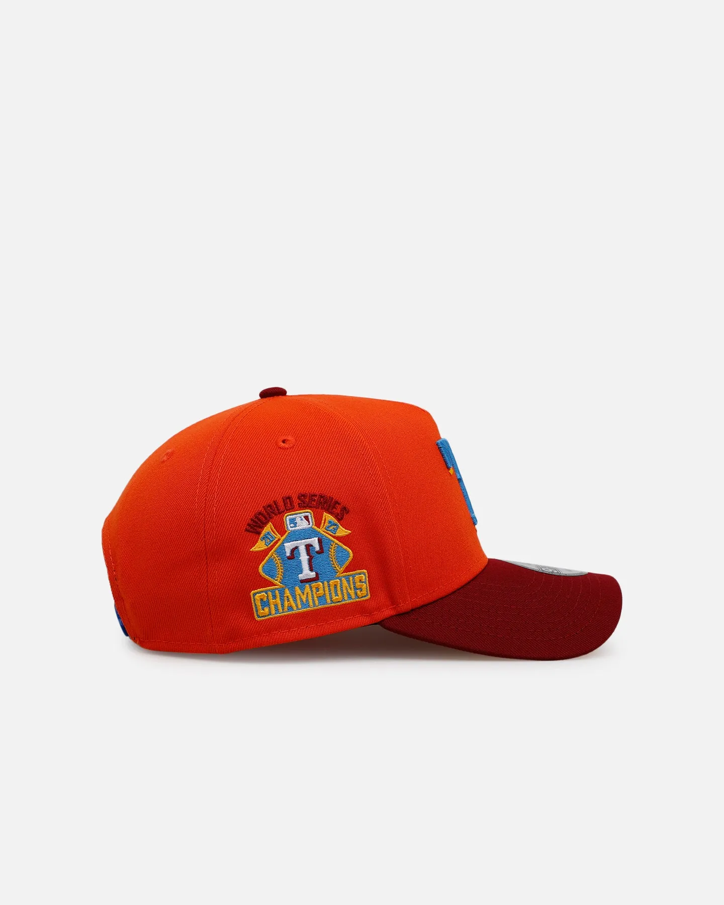 New Era Texas Rangers 'Horizon' 9FORTY A-Frame Snapback Orange sold by Culture Kings product image thumbnail 3