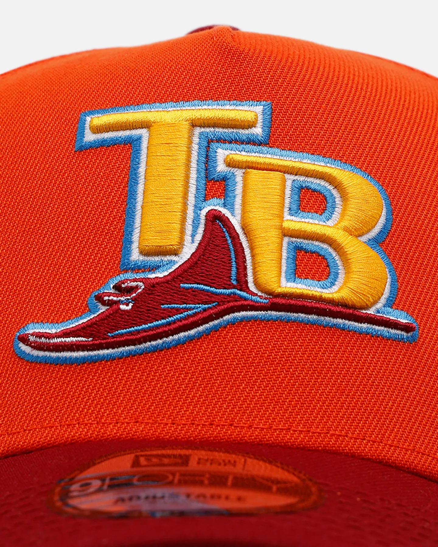 New Era Tampa Bay Rays 'Horizon' 9FORTY A-Frame Snapback Orange sold by Culture Kings product image thumbnail 5