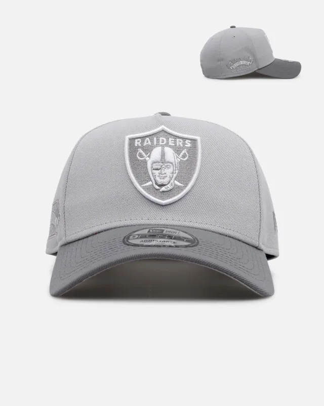 New Era Las Vegas Raiders 'Smoke' 9FORTY A-Frame Snapback Smoke sold by Culture Kings