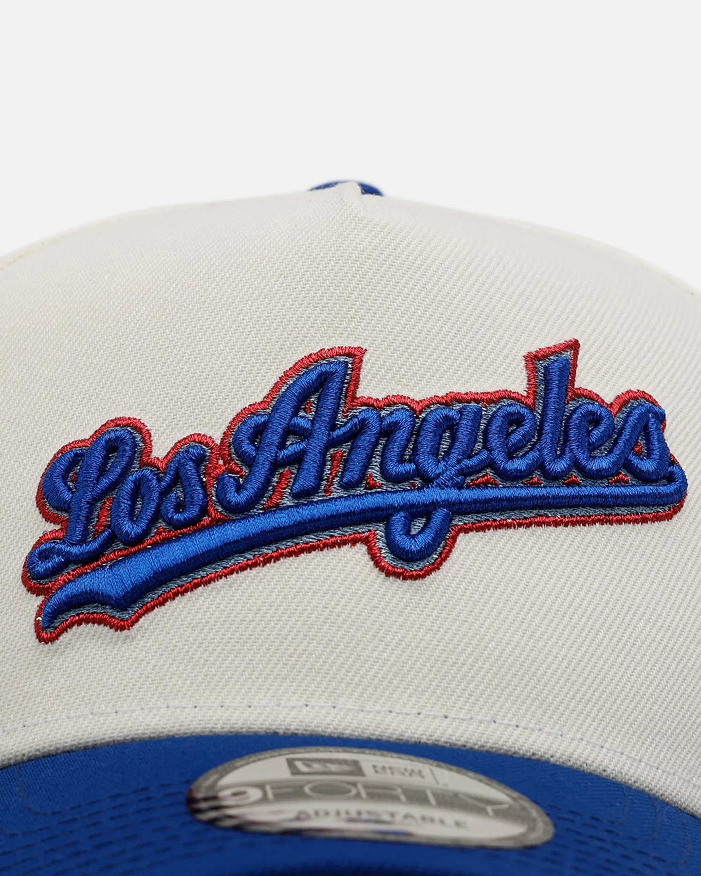 New Era Los Angeles Dodgers 'Chrome Metallic Wordmark' 9FORTY A-Frame Snapback Chrome sold by Culture Kings product image thumbnail 5