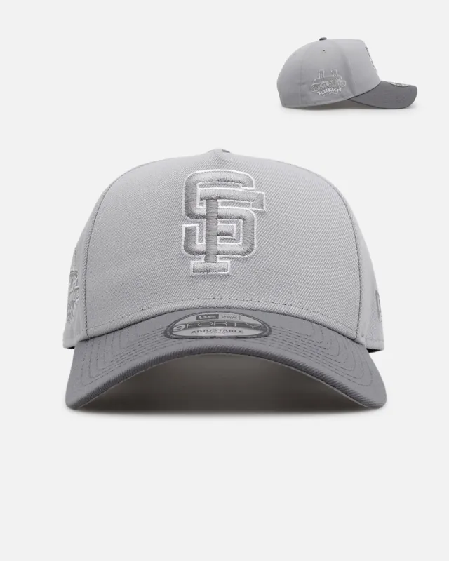 New Era San Francisco Giants 'Smoke' 9FORTY A-Frame Snapback Smoke sold by Culture Kings