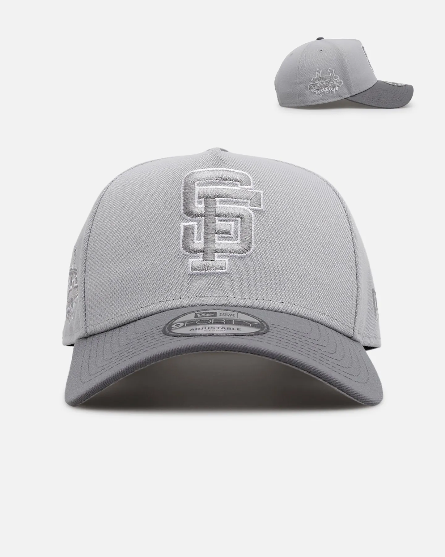 New Era San Francisco Giants 'Smoke' 9FORTY A-Frame Snapback Smoke sold by Culture Kings