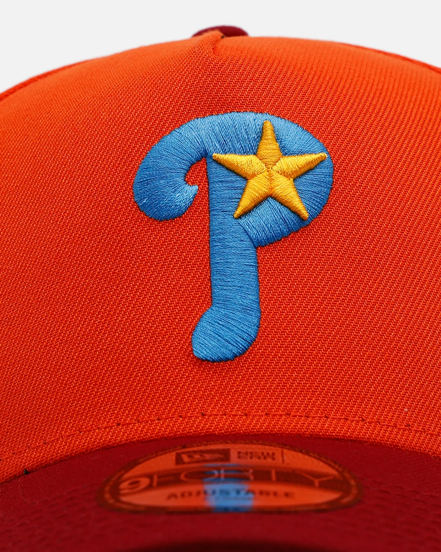 New Era Philadelphia Phillies 'Horizon' 9FORTY A-Frame Snapback Orange sold by Culture Kings product image thumbnail 5