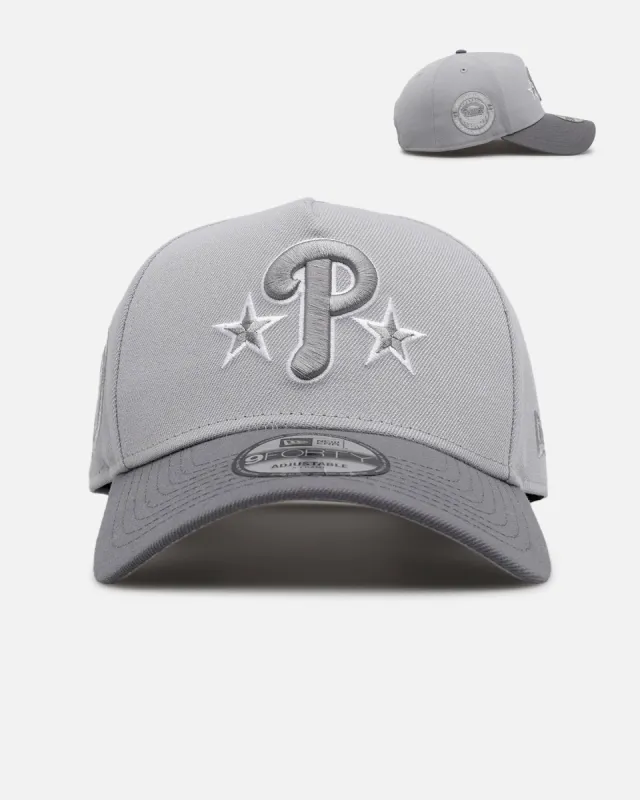 New Era Philadelphia Phillies 'Smoke' 9FORTY A-Frame Snapback Smoke sold by Culture Kings