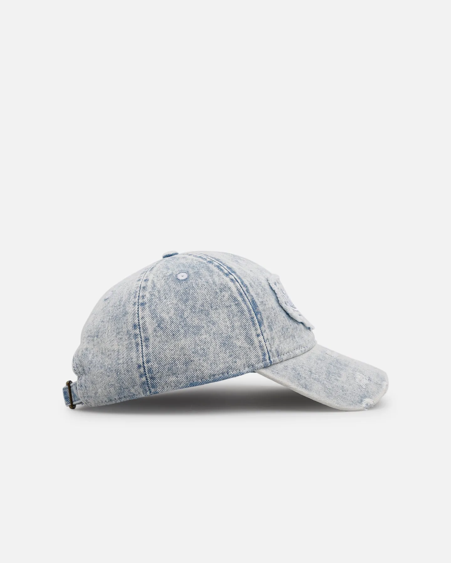 Von Dutch Washed Denim Dad Strapback Hat Light Blue sold by Culture Kings product image thumbnail 3