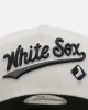 New Era Chicago White Sox 'Chrome Metallic Wordmark' 9FORTY A-Frame Snapback Chrome sold by Culture Kings
