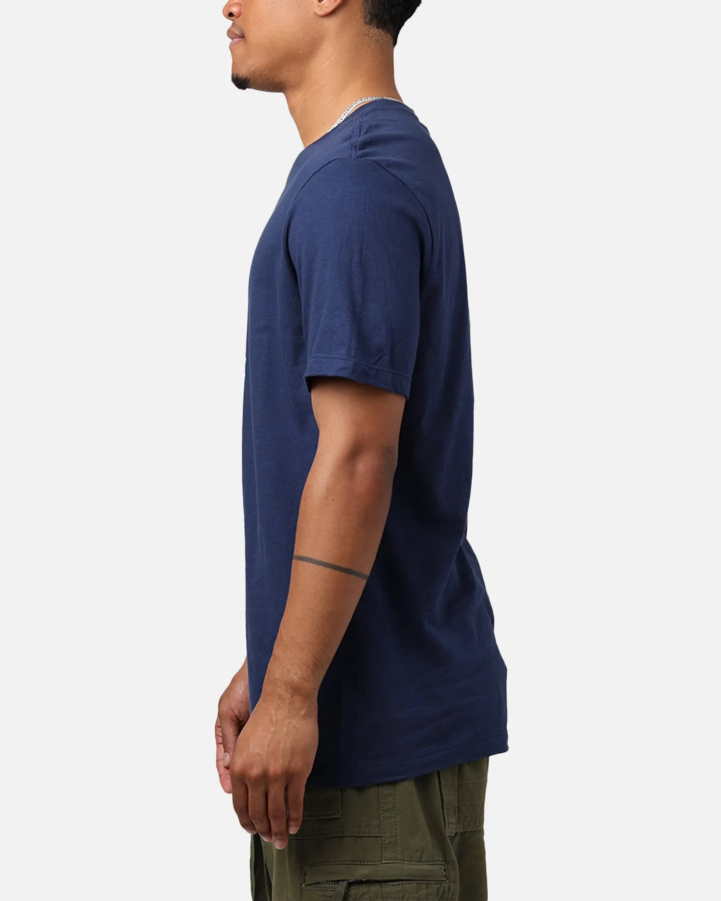 Nike New York Yankees Fuse Large Logo T-Shirt Midnight Navy sold by Culture Kings product image thumbnail 5