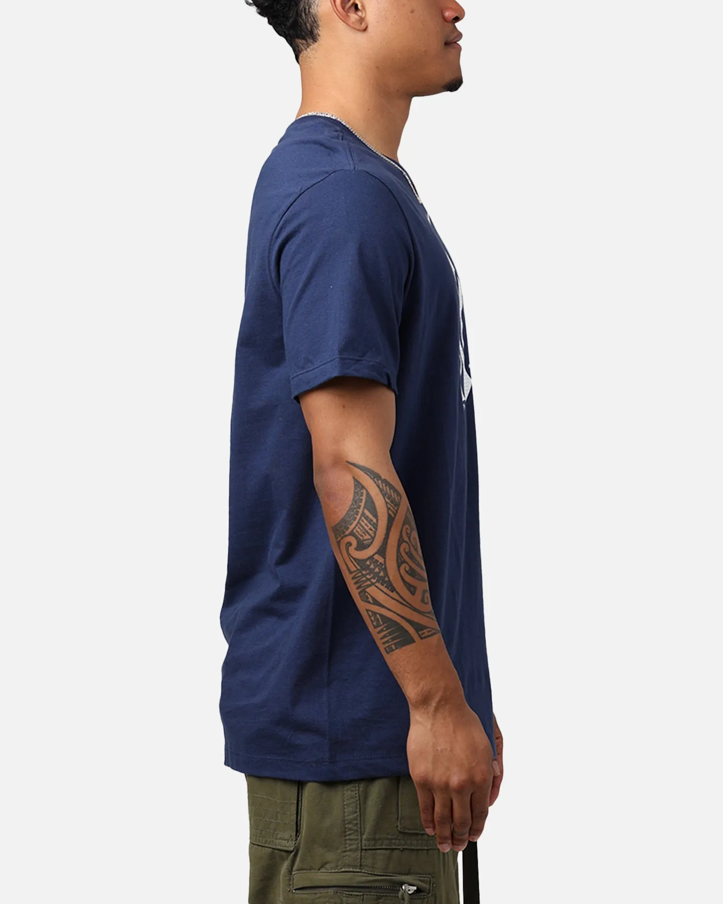 Nike New York Yankees Fuse Large Logo T-Shirt Midnight Navy sold by Culture Kings product image thumbnail 4