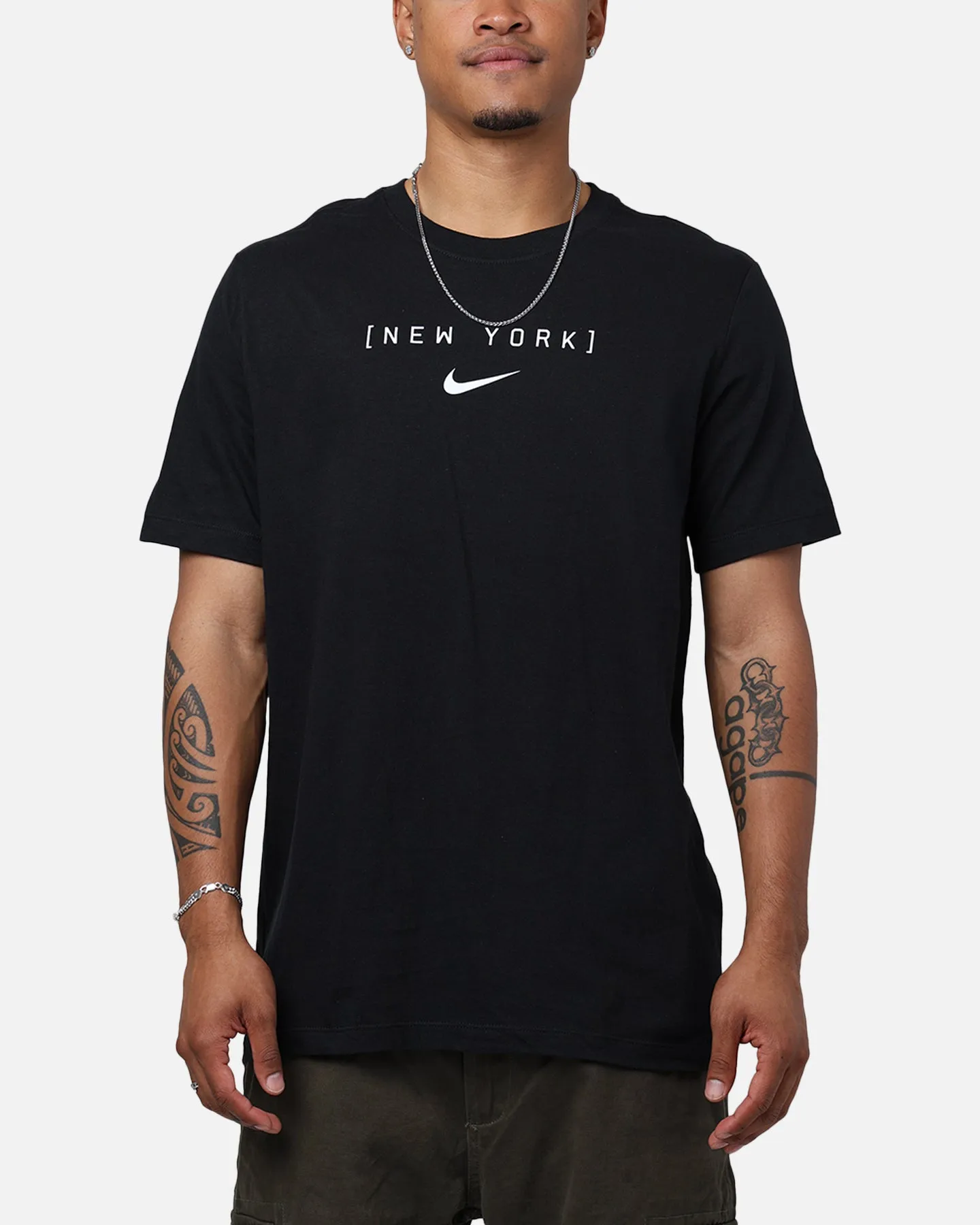 Nike New York Yankees Large Logo Back T-Shirt Black sold by Culture Kings product image thumbnail 2