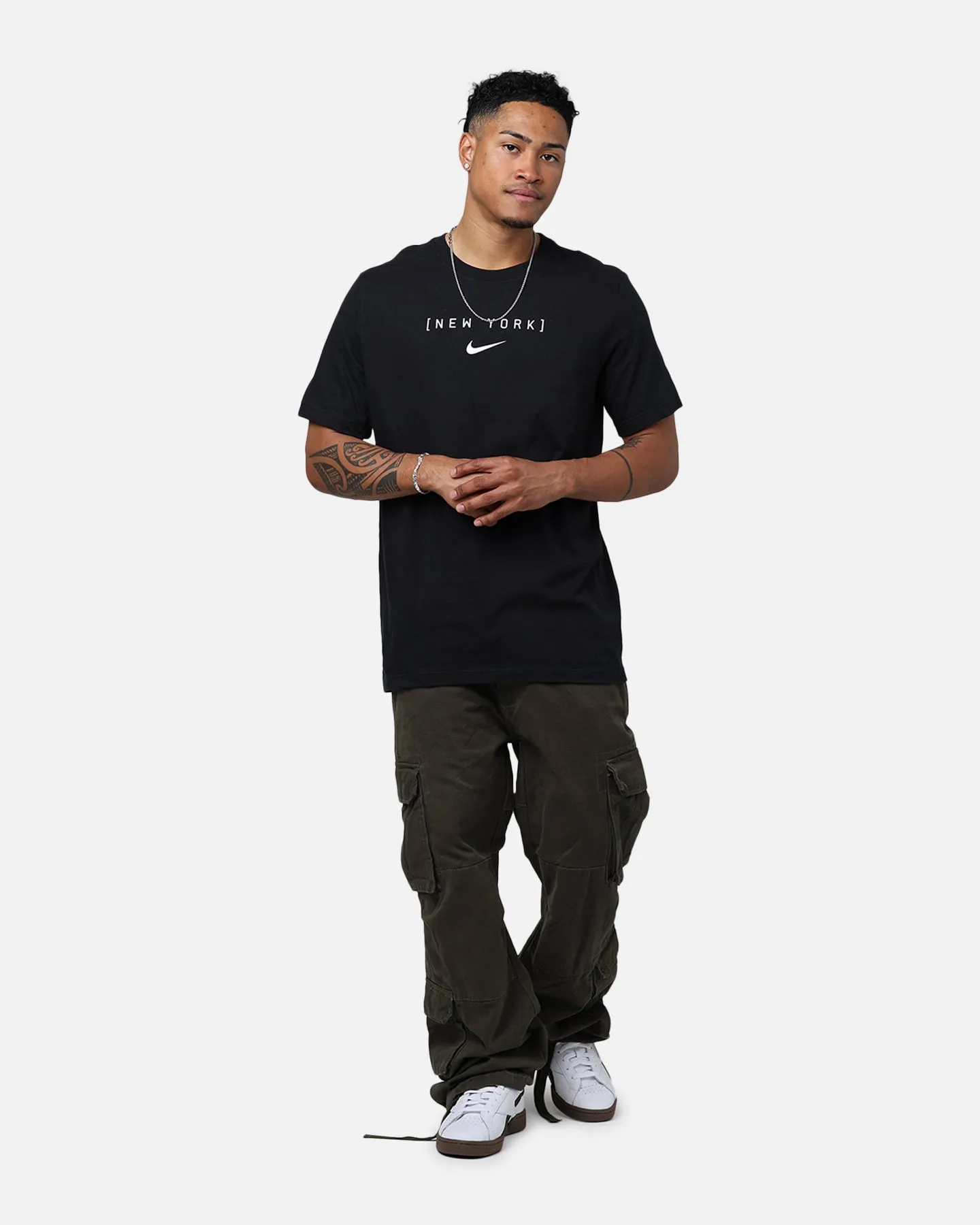 Nike New York Yankees Large Logo Back T-Shirt Black sold by Culture Kings product image thumbnail 3