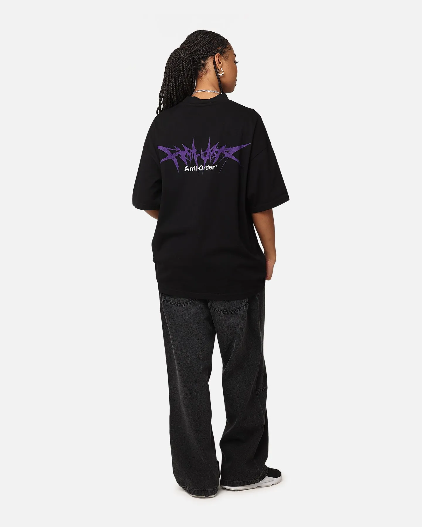 The Anti Order Metal Mock Neck T-Shirt Black sold by Culture Kings product image thumbnail 3