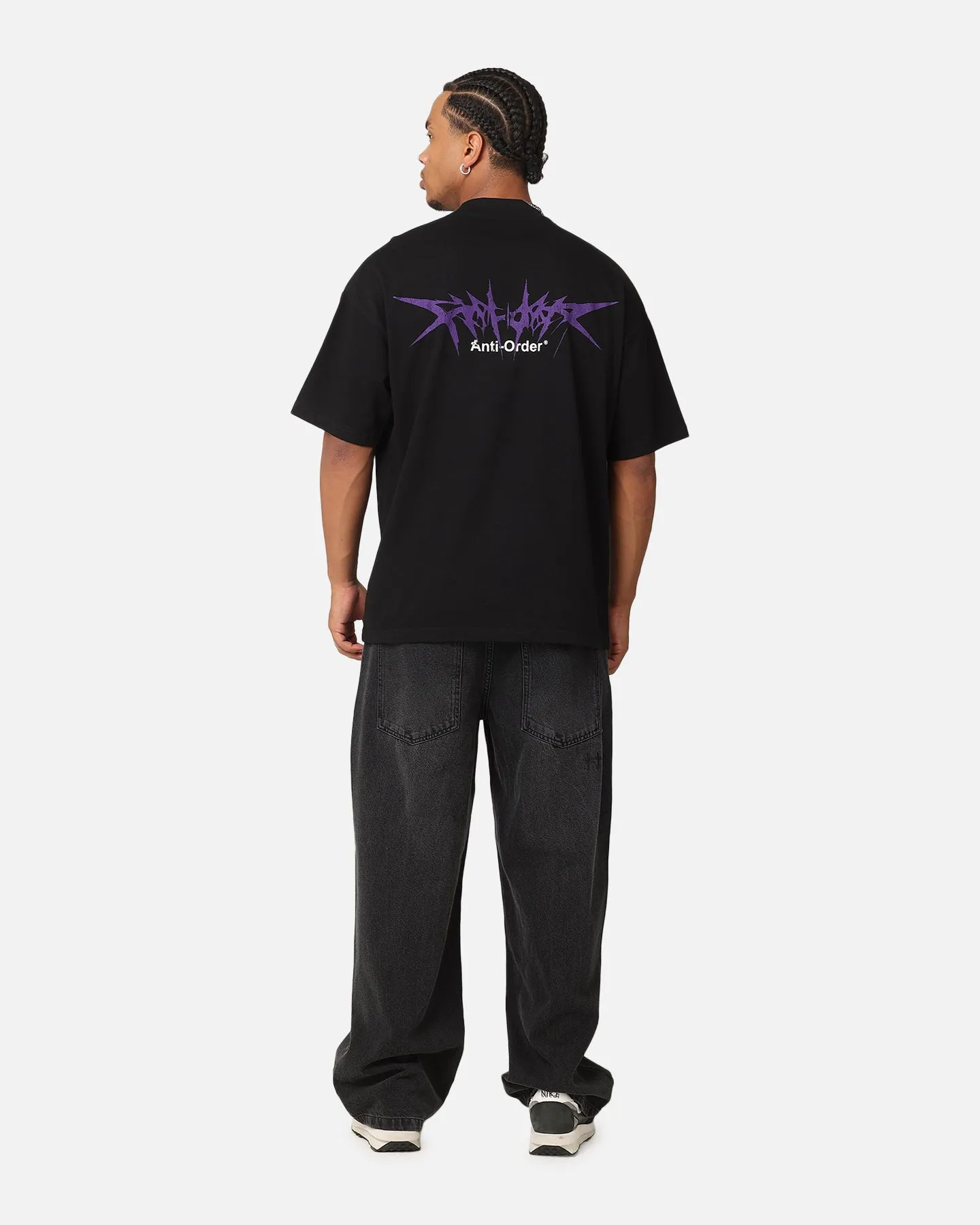 The Anti Order Metal Mock Neck T-Shirt Black sold by Culture Kings product image thumbnail 3