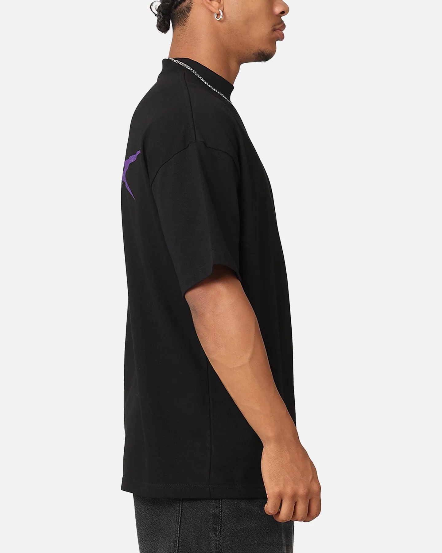 The Anti Order Metal Mock Neck T-Shirt Black sold by Culture Kings product image thumbnail 5