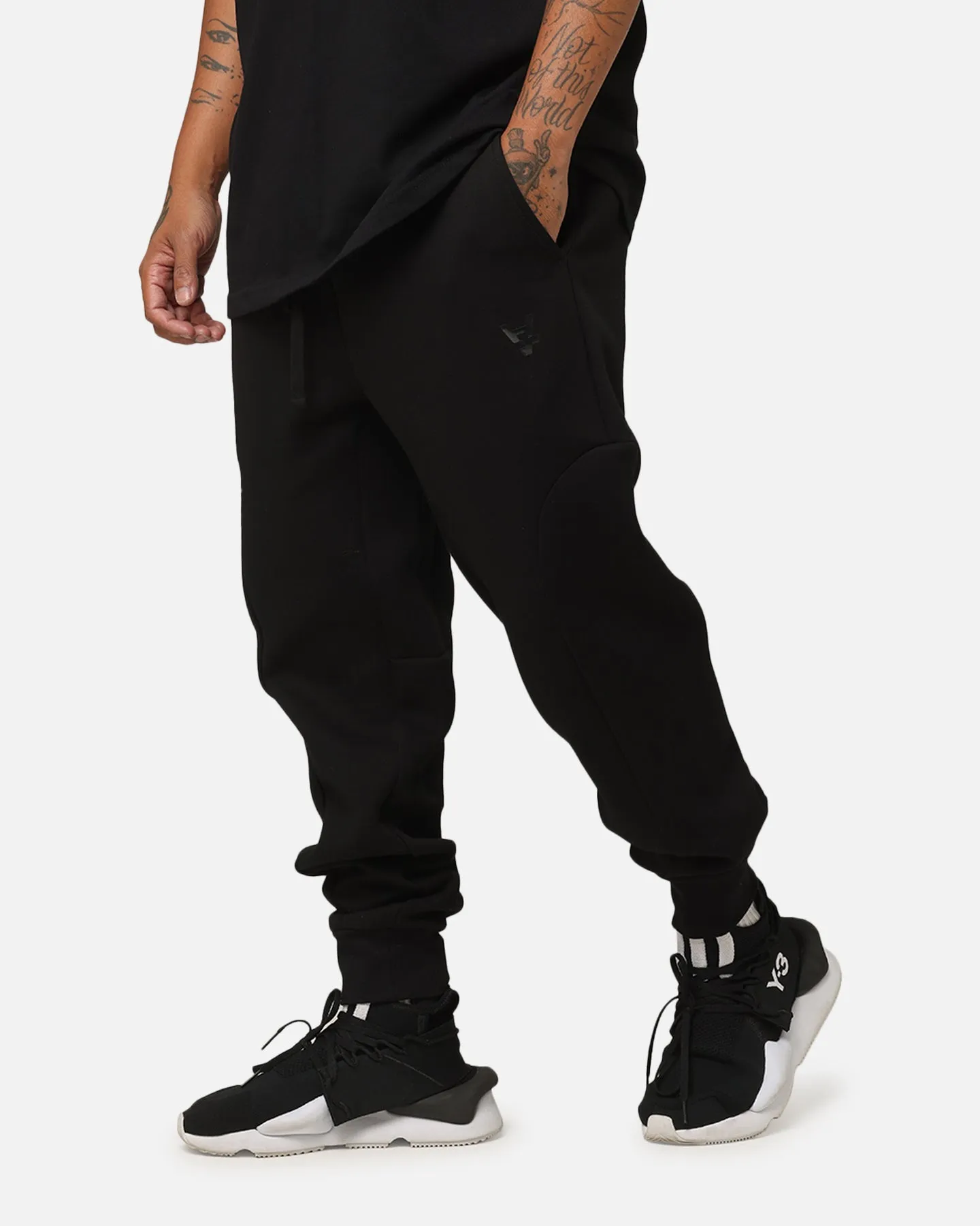 The Anti Order Panelled Jogger Black sold by Culture Kings