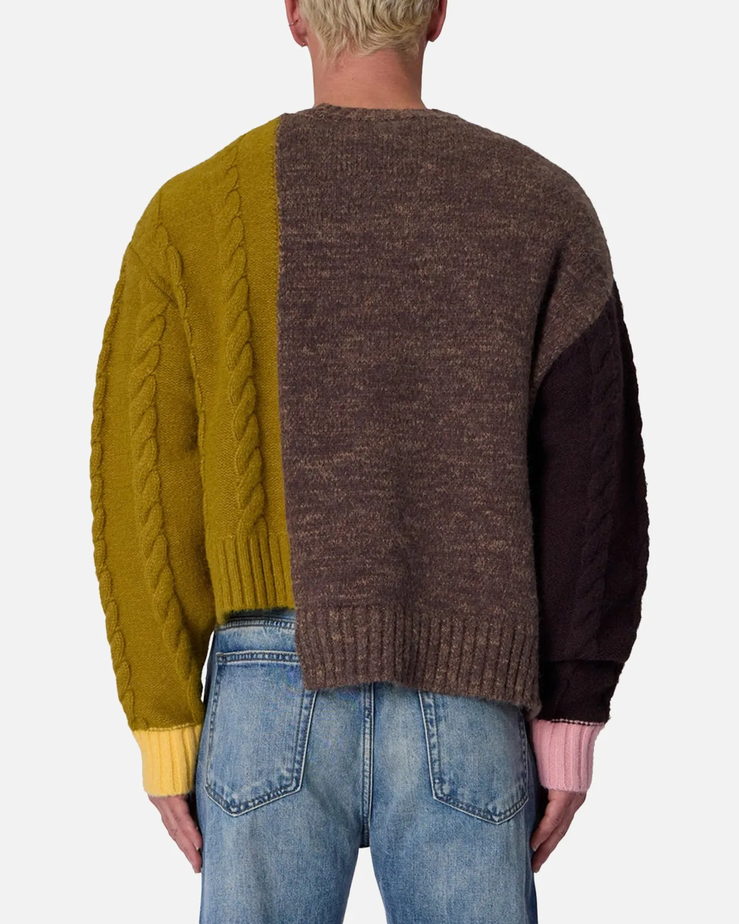 MNML Mix Match Knitted Sweater Multi sold by Culture Kings product image thumbnail 4