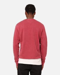Tommy Jeans Relaxed Grunge Arch Crewneck Rouge sold by Culture Kings
