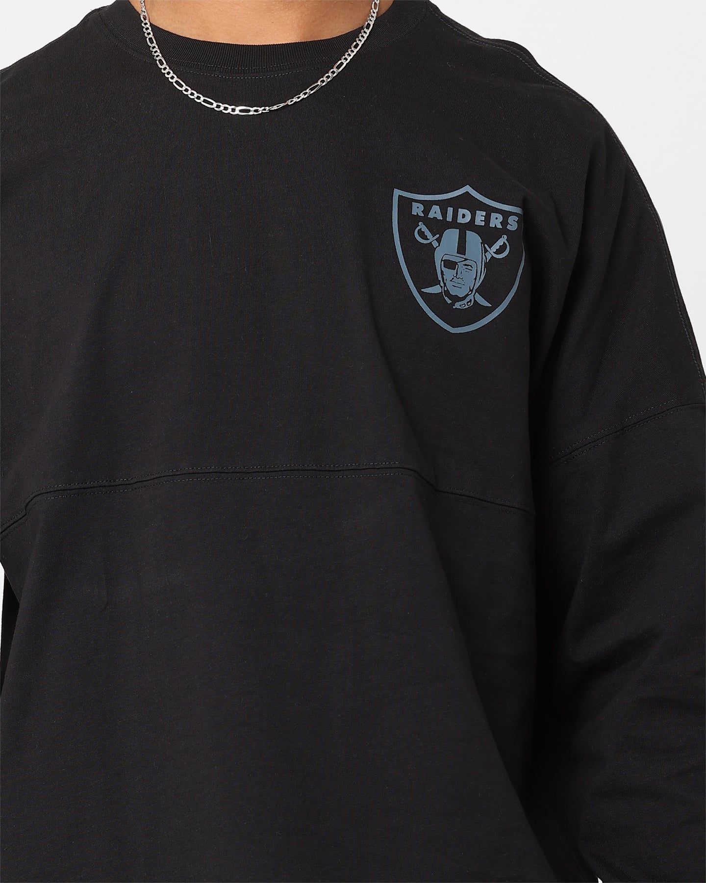 Majestic Athletic Las Vegas Raiders Tonal Stark Long Sleeve T-Shirt Faded Black sold by Culture Kings product image thumbnail 4