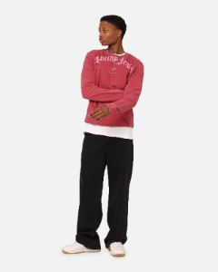 Tommy Jeans Relaxed Grunge Arch Crewneck Rouge sold by Culture Kings