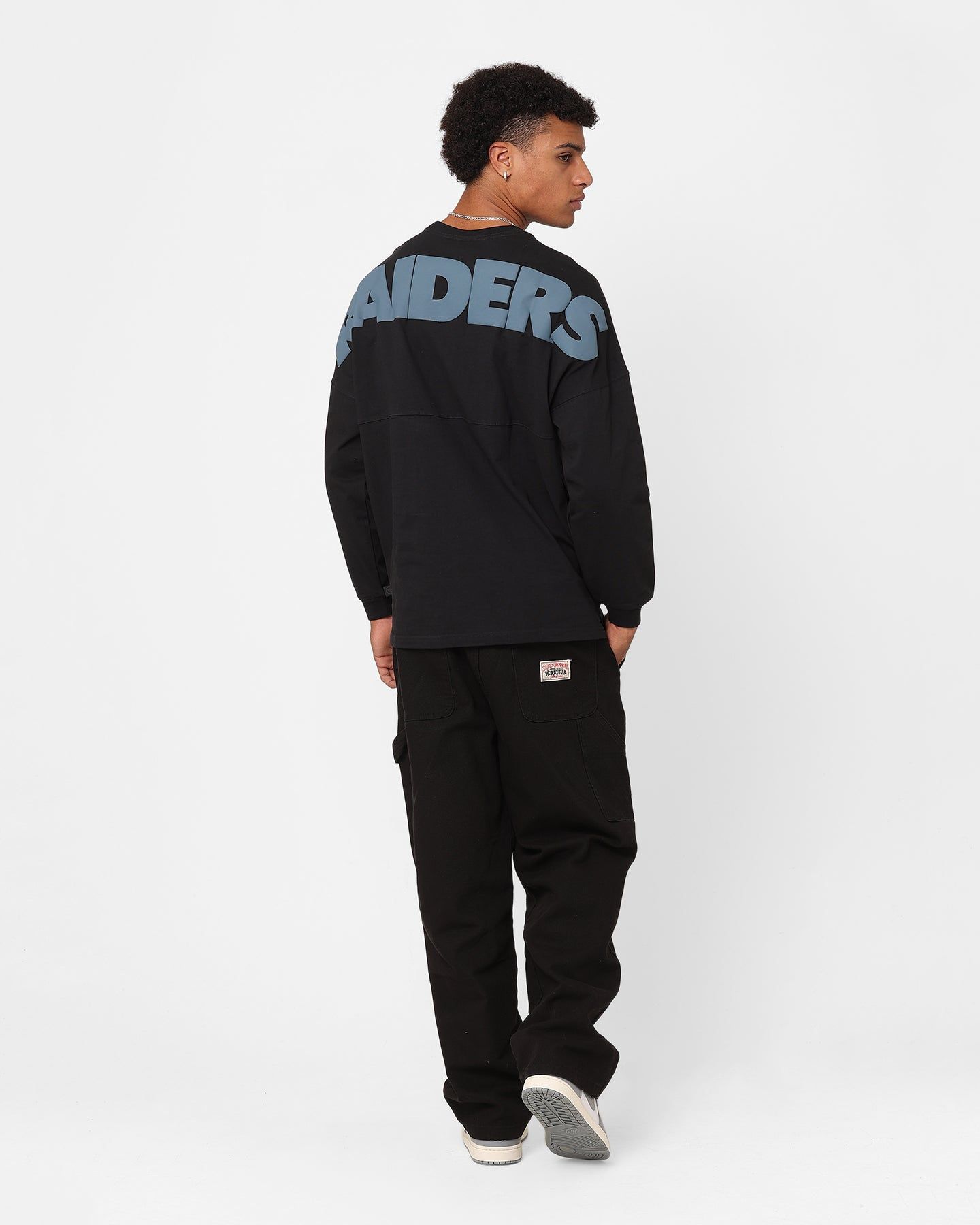 Majestic Athletic Las Vegas Raiders Tonal Stark Long Sleeve T-Shirt Faded Black sold by Culture Kings product image thumbnail 3