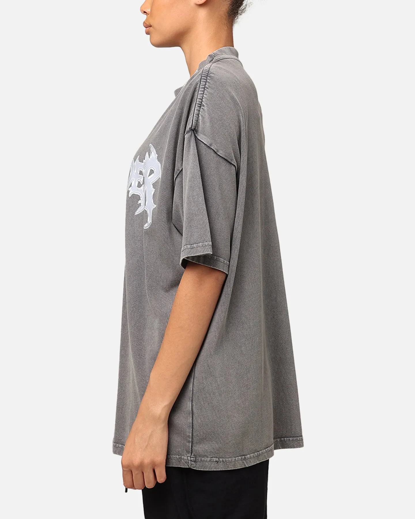 The Anti Order New Dawn Mock Neck T-Shirt Washed Charcoal sold by Culture Kings product image thumbnail 5