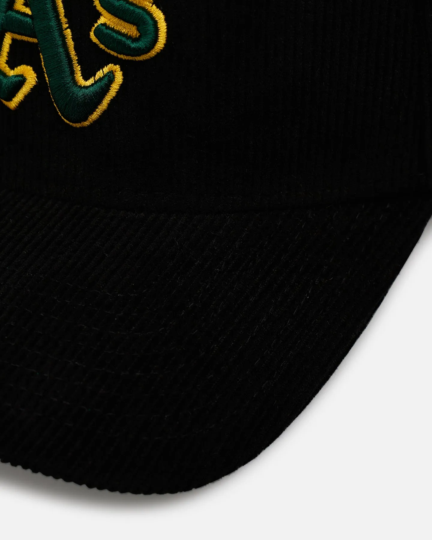 New Era Oakland Athletics 'Black Cord' 9FORTY A-Frame Corduroy Snapback Black sold by Culture Kings product image thumbnail 2