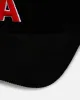 New Era Los Angeles Angels 'Black Cord' 9FORTY A-Frame Corduroy Snapback Black sold by Culture Kings