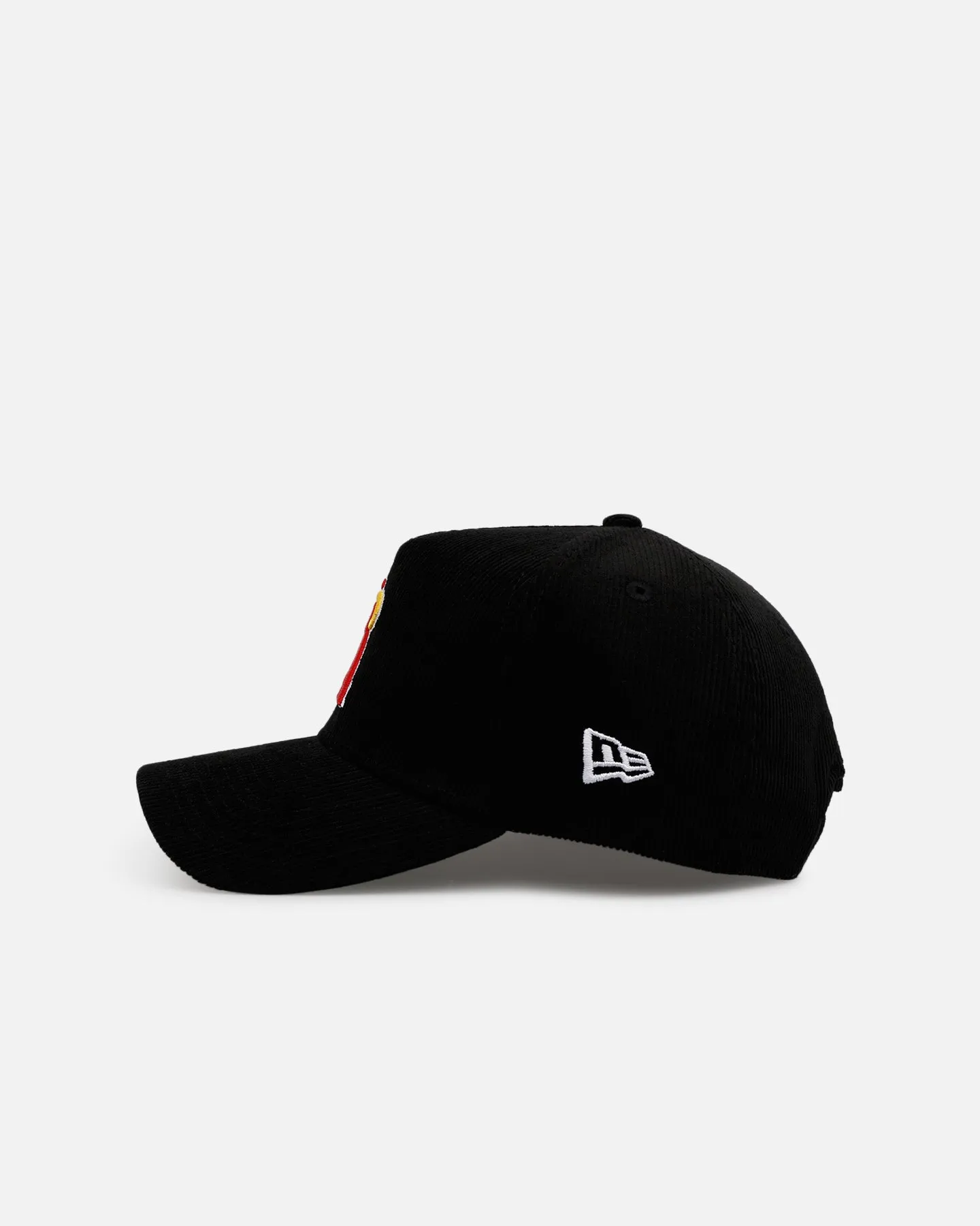 New Era Los Angeles Angels 'Black Cord' 9FORTY A-Frame Corduroy Snapback Black sold by Culture Kings product image thumbnail 5