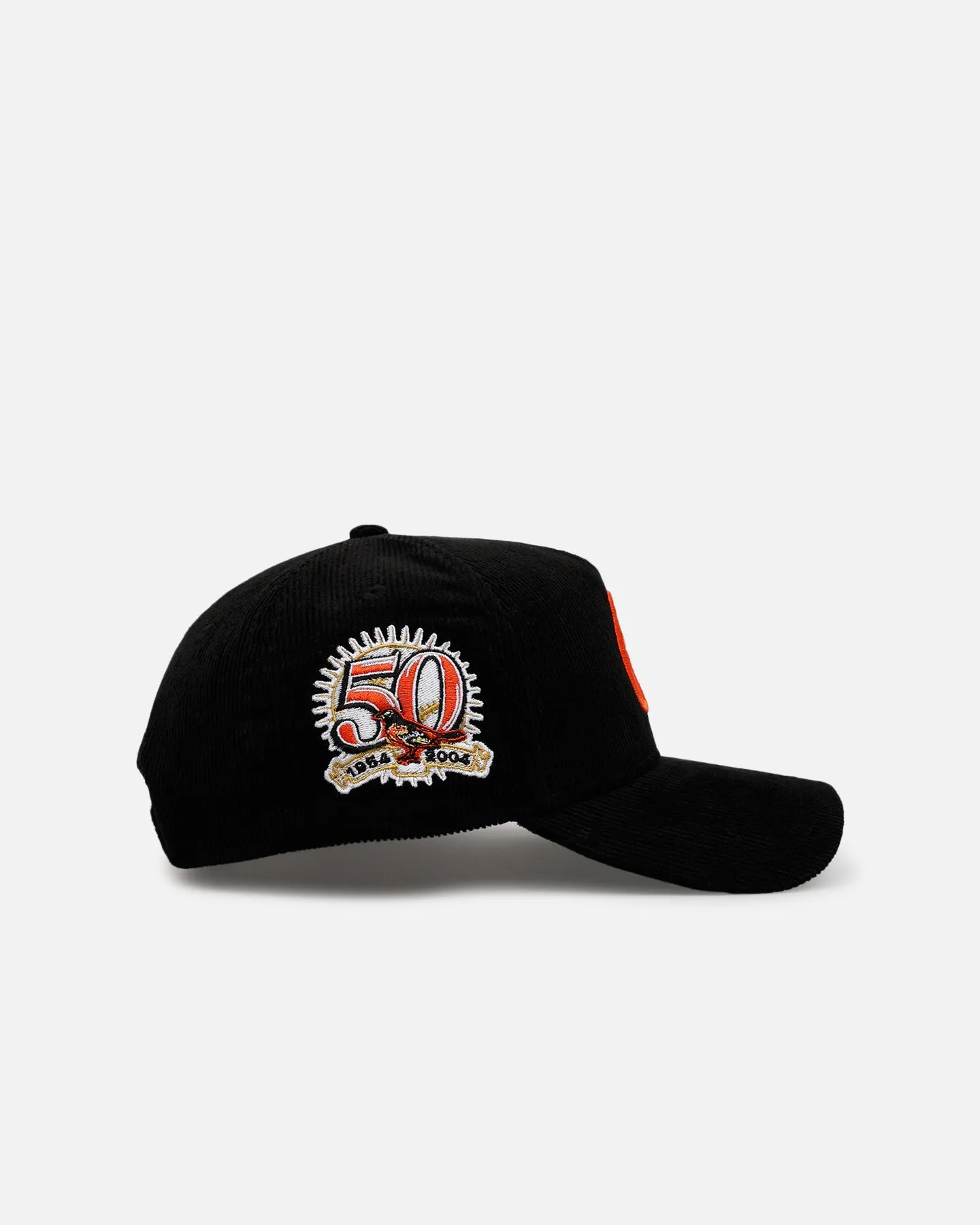 New Era Baltimore Orioles 'Black Cord' 9FORTY A-Frame Corduroy Snapback Black sold by Culture Kings product image thumbnail 4